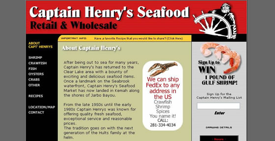 Captain Henry’s Seafood Market